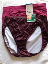 NEW 2 Pair Warners  Vanity Fair Hi-Cut Panties Size 8 Or XL
