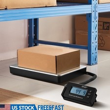 Digital Postal Scale 440 lbs Shipping Weight Scale LCD Tare Function AC DC Power