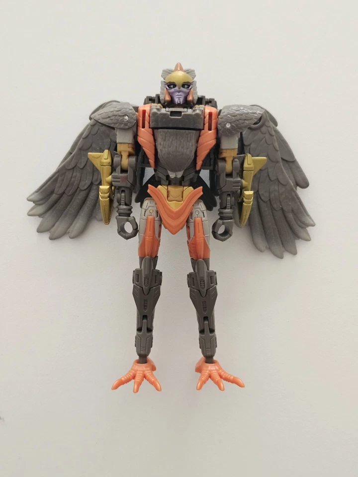 Loose lot of 4 Transformers Kingdom Beast Wars Cheetor Rhinox Airazor Cheetor - Image 4 of 4