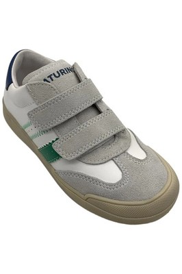 Naturino Kid's Boy Rivy VL Sneakers White/Green/Azure