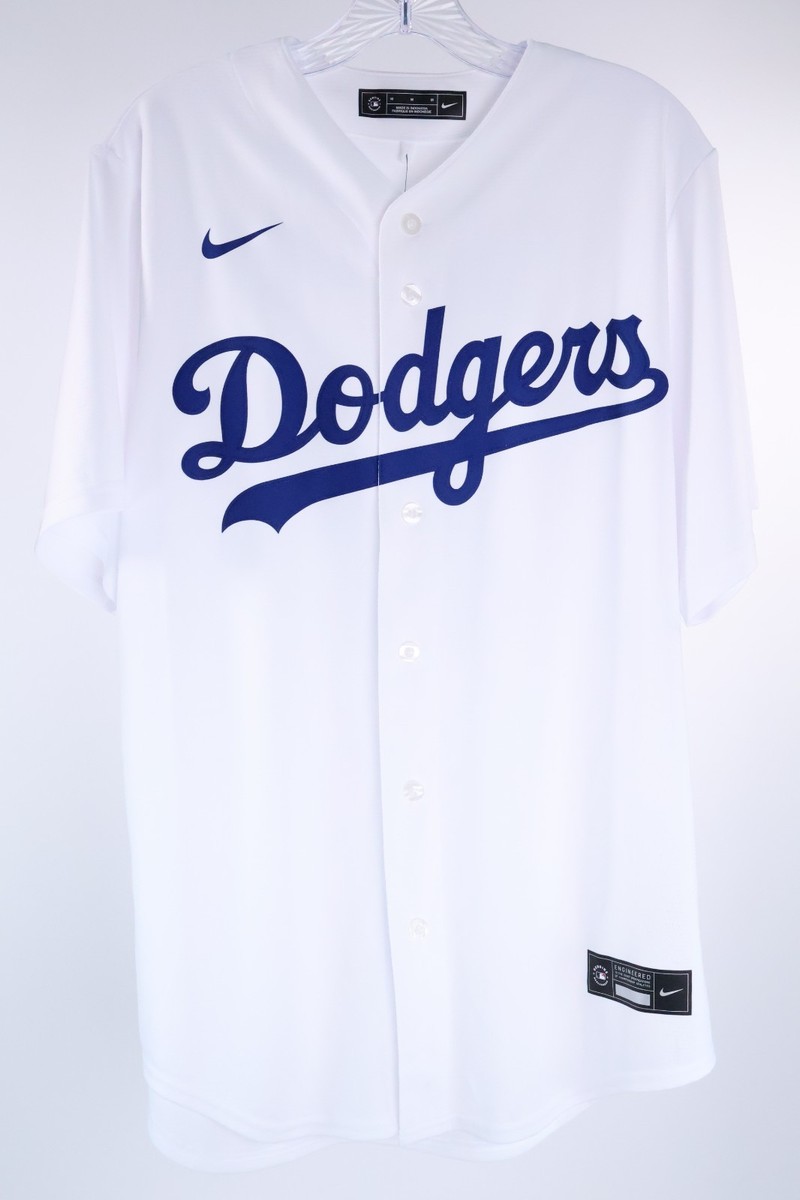Shohei Ohtani #17 LA Dodgers Stitched Nike Home White Jersey Men's