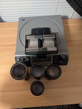 Kodak Ektagraphic III E Carousel Slide Projector Tested  Extra Lenses