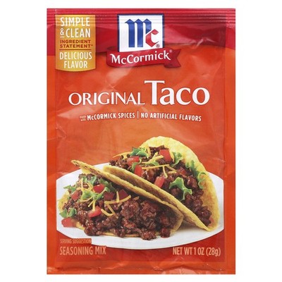 Original Taco Seasoning Mix, 1 oz (28 g)
