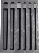 Gold Silver Graphite Ingot Mold Mould Crucible for Melting Casting Refining, Lon