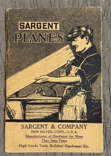 ORIGINAL 1930&rsquo;s Sargent & Co. Planes Catalog New Haven CT 62 Pages