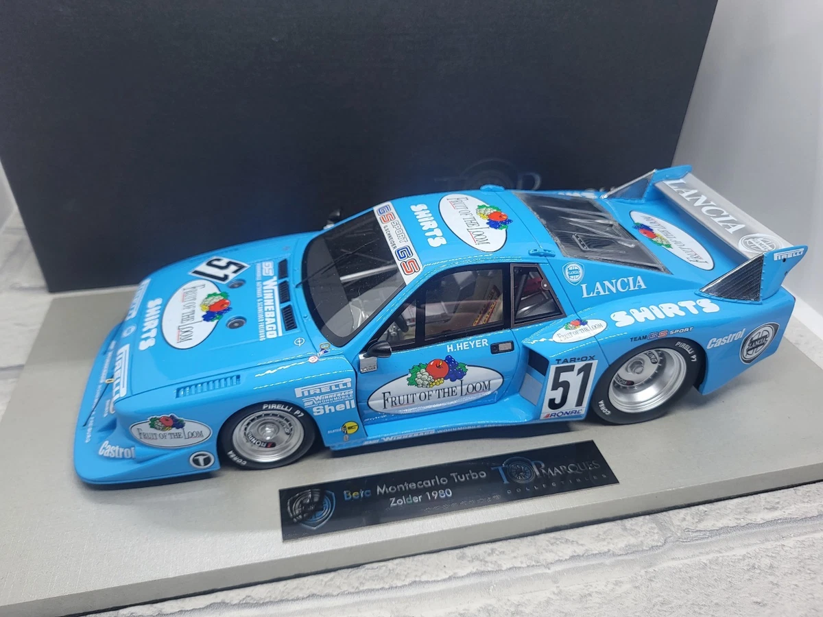 1:18 Lancia Beta Montecarlo Turbo #67 LeMans 1981, Martini (Neu (gemäss