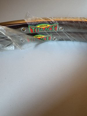 Araya Tita-Ace Titanium 36H Rims – NOS – Factory Wrapped – Rare | eBay