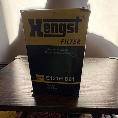 New Old Stock Hengst Filter E121H D01 Oil Filter Made in Germany
