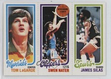 1980-81 Topps Tom LaGarde Swen Nater James Silas #213-215-69 2n4