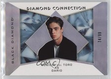 2025 James Bond Black Diamond Connections 74/99 Benicio Del Toro as Dario #DC-1