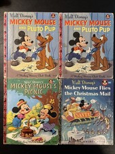 4 Walt Disney’s Mickey Mouse Club Books