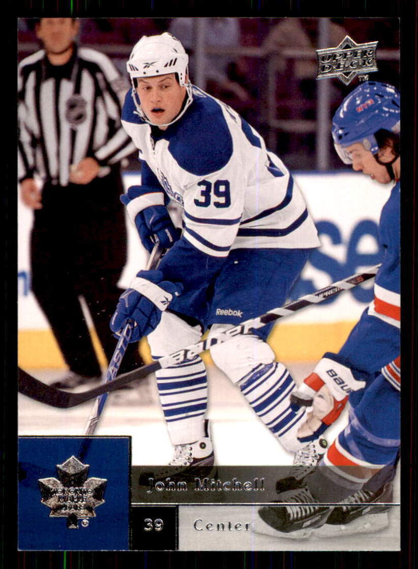 2009-10 Upper Deck #282 John Mitchell Toronto Maple Leafs