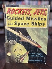 ROCKETS, JETS, GUIDED MISSILES & SPACE SHIPS-Coggins Pratt Ley Made In USA. 3-4