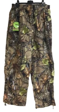 WFS Element Gear Camo Hunting Pants, Side Zip Ankle, Burly Camo Tan (2X-Large)