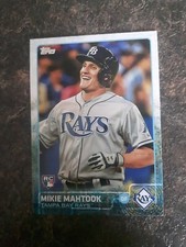 2015 Topps Updated Series Rookie Mikie Mahtook RC Card# US299. rookie card picture