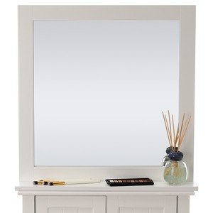 Large Mdf Frame Makeup Mirror With Shelf Wall Mounted Dressing Table Bedroom Ebay