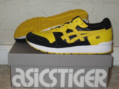 ASICS GEL-Lyte Black Tai Chi Yelllow Men's Size 10 NEW! 1191A036-013 2018