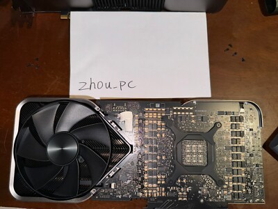 For Parts) NVIDIA GeForce RTX 4090 Founders Edition Graphic Card