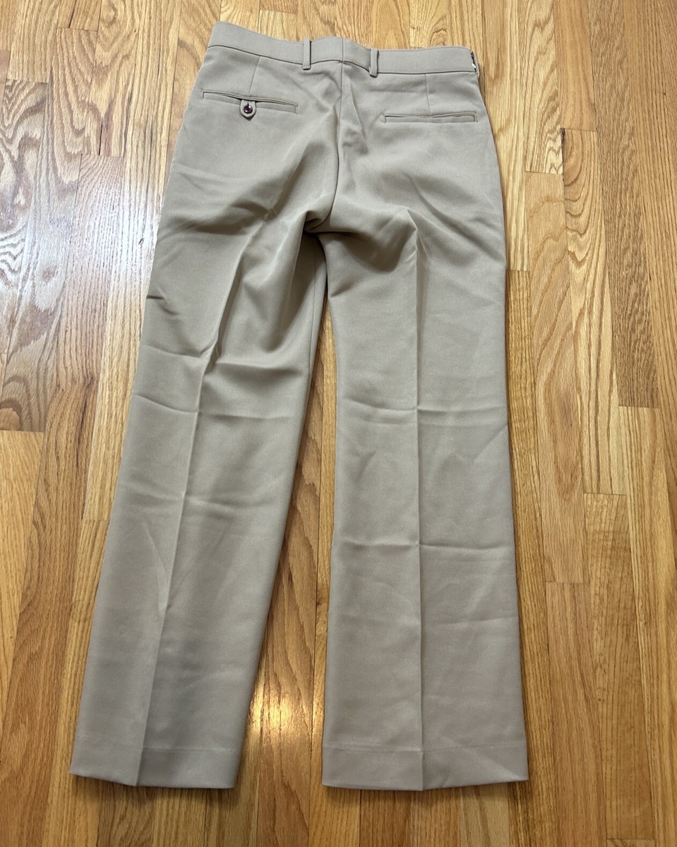 80's Levi's ACTION SLACKS TALON USA ベージュ Vintage 70's 80's Levi's Action Slacks Brown Men's Sta Prest