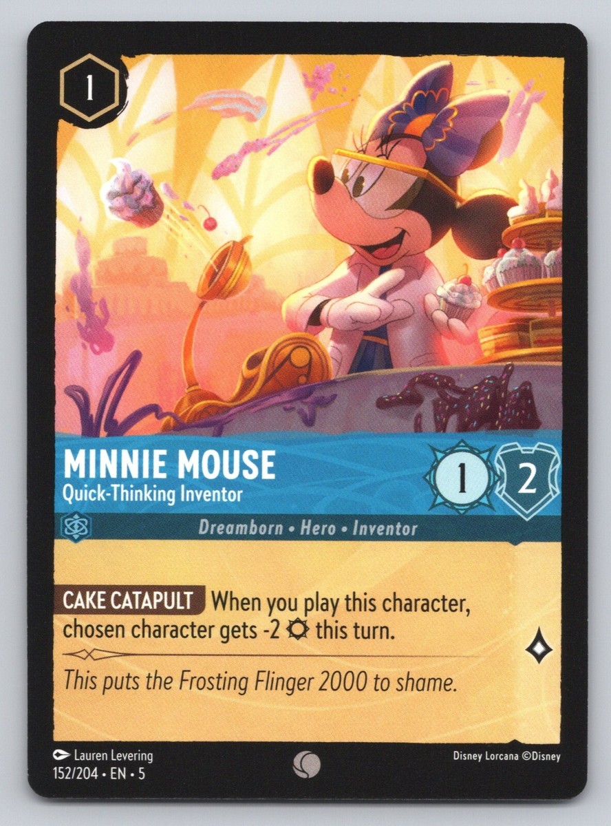 Disney Lorcana - Minnie Mouse Quick-Thinking Inventor 152/204