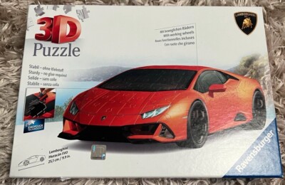 3D Puzzle Lamborghini Huracán EVO - Arancio (156 Teile) - Ravensburger 11571 - 