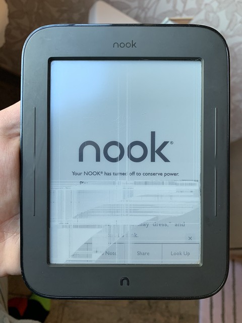 Barnes And Noble Nook Simple Touch Ebook Reader 2gb Wifi With
