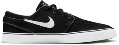 Size 11.5 - Nike Zoom Stefan Janoski+ SB Black White (681)