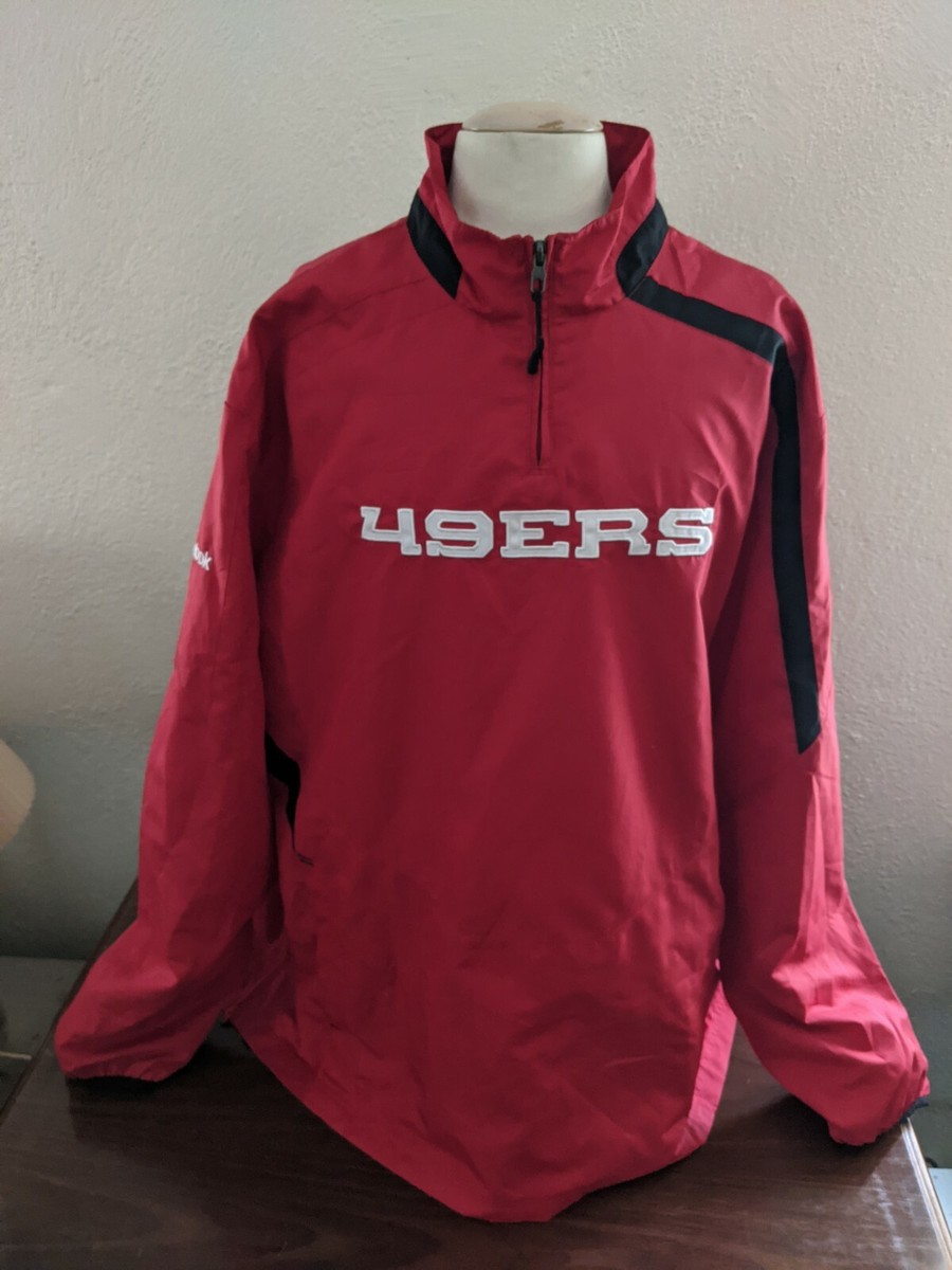 Reebok San Francisco 49ers ジャケット Vintage NFL Pro Line Reebok 49ers Black & Red Jacket Size Large | eBay