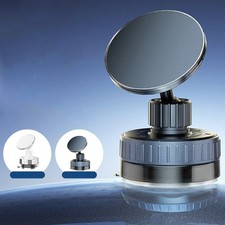 Vacuum Magnetic Suction Cup Car Phone Holder Mount 360  Rotation Multifunctional