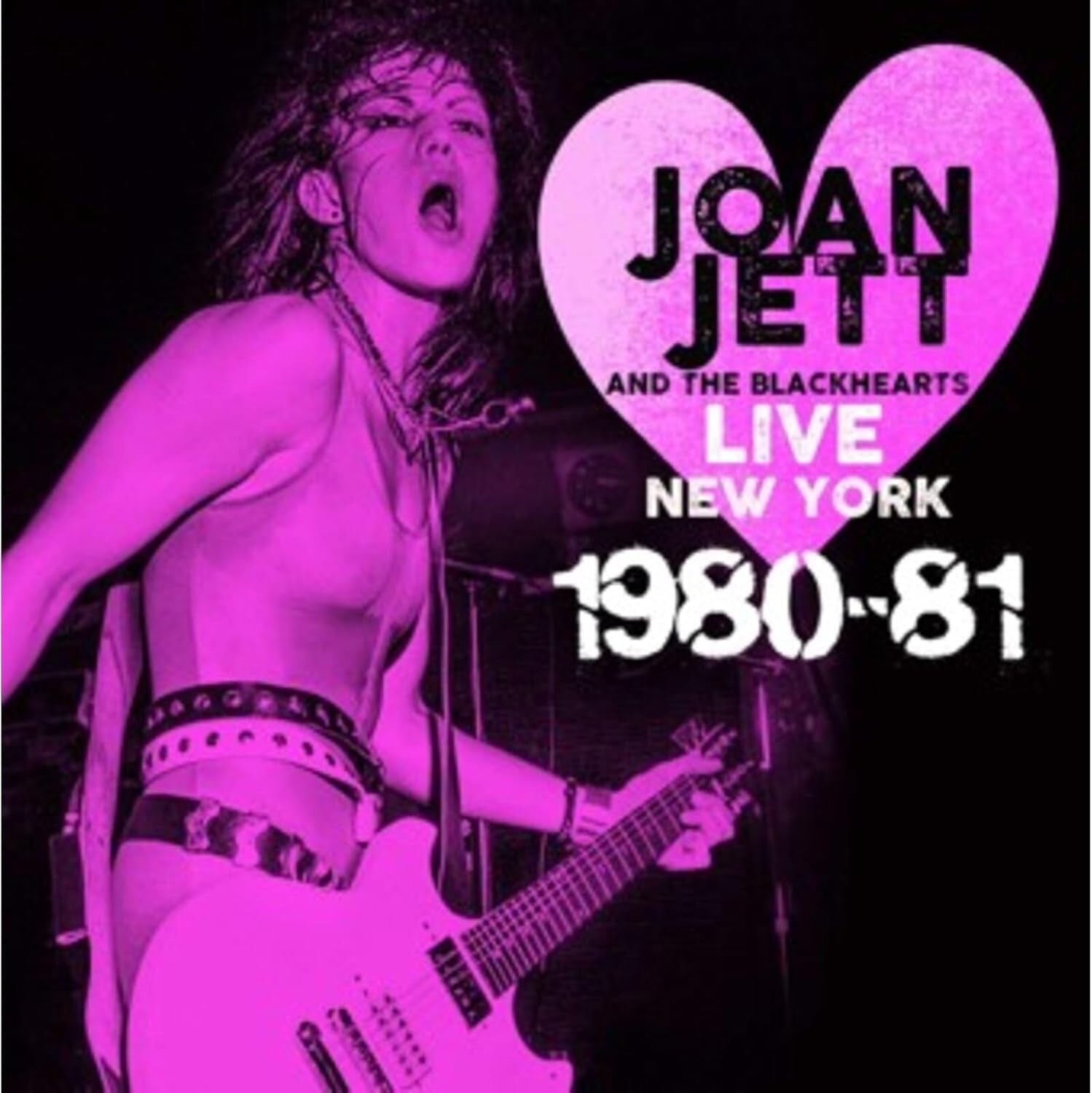 Joan Jett & the Blackhearts - Live New York 1980-81 (2025)  2CD NEW  SPEEDYPOST