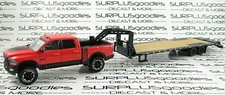 Greenlight 1:64 LIFTED Red 2017 DODGE RAM 2500 POWER WAGON w/Gooseneck Trailer B