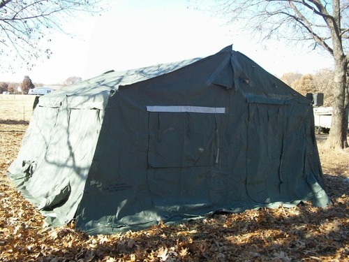 MILITARY 16x16 FRAME TENT CAMPING 