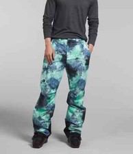 The North Face Mens Freedom Ski Snowboard Insulated Waterproof Snow Pants - Blue