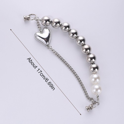 Ins Style Beaded Phone Lanyard Double Chain Mobile Phone Strap Keychain Pendant - Zdjęcie 3 z 9