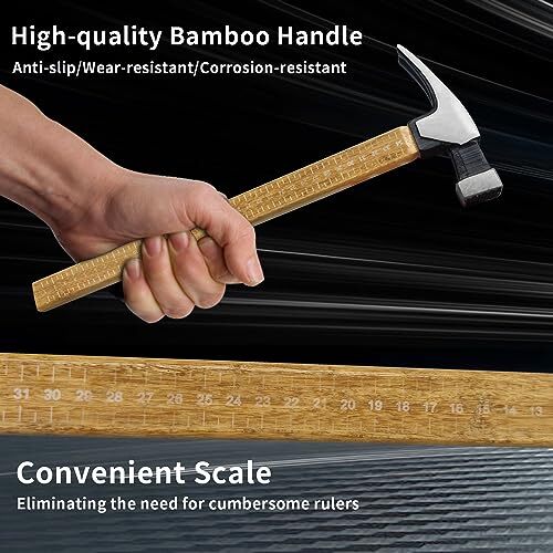 15 Ounce Claw Hammer Carpenter Specific High Strength for Woodworking