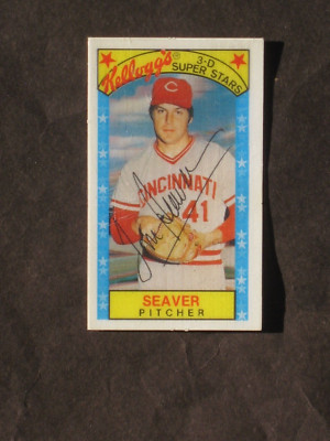 1979 Kelloggs # 29 Tom Seaver 1 of 3 ERROR VARIATIONS READ DESCRIPTION EXMT
