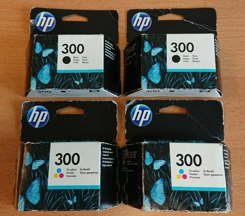 2x HP CC640EE 300 Black + 2x HP CC643EE 300 Color HP D1660 D2560 F4280