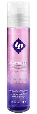 ID Glide 1 Oz Natural Travel Size Personal Lubricant Hypoallergenic Water  Based for sale online