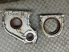  Volvo Penta AQ171A Block Crankshaft Rear Main Seal Covers (PAIR) 