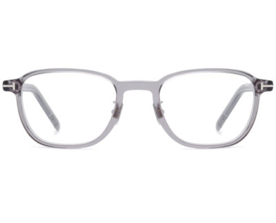 Tom Ford TF 5855-D-B 020 Smoke Grey Square Plastic Eyeglasses Frame 50-21-145