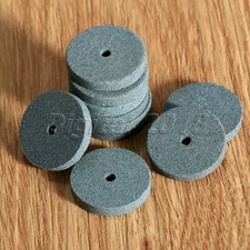 10Pcs 20mm Polishing Mounted Stone Grinding Wheel For Bench Grinder Rotary Tool