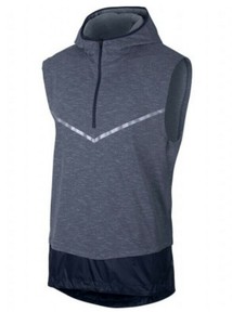 nike hooded running top