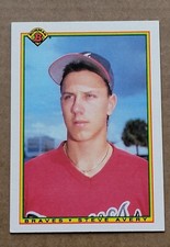 Steve Avery Rookie 1990 Bowman # 9 Atlanta Braves