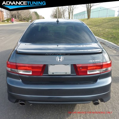 Purchase 08 09 10 11 Honda Accord 4DR Sedan Black Rear Trunk Lip Wing Spoiler In Walnut - Foto 9