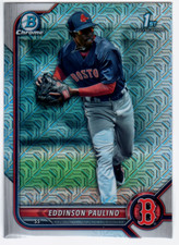 2022 Bowman Chrome Mega Box Prospects #BCP175 Eddinson Paulino 1st Bowman