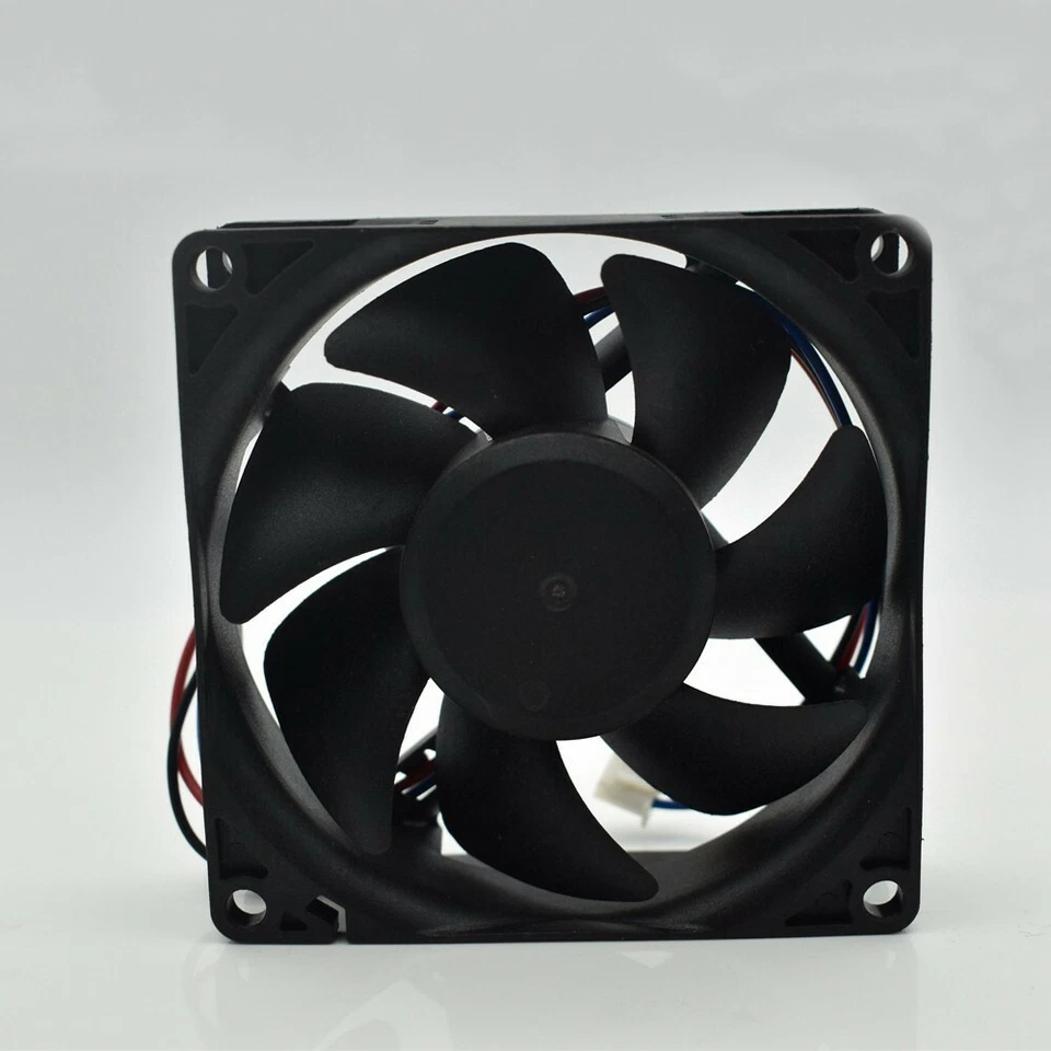 DELTA EFB0824VH 8025 24V 0.35A 80*80*25mm 8CM 3wire Double ball cooling fan - Image 2 of 2