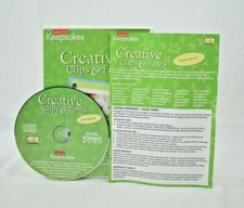 Creating Keepsakes Creative Clips  Fonts For Boys DVD Scrapbooking / Crafts
