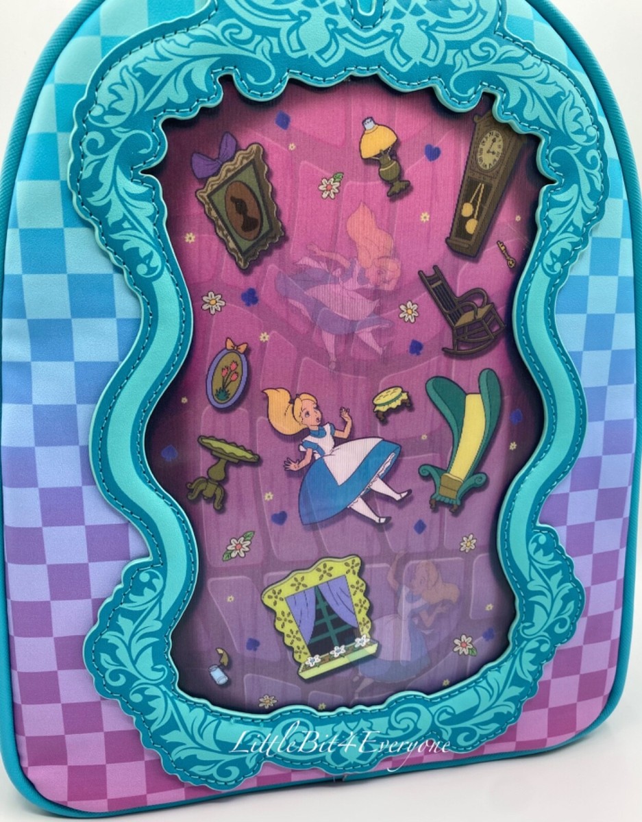 NWT Loungefly Disney Alice in Wonderland Rabbit Hole  display picture 1