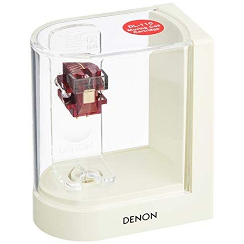 Cartucho tipo MC DENON High-Output DL-110 rojo - Imagen 2 de 2
