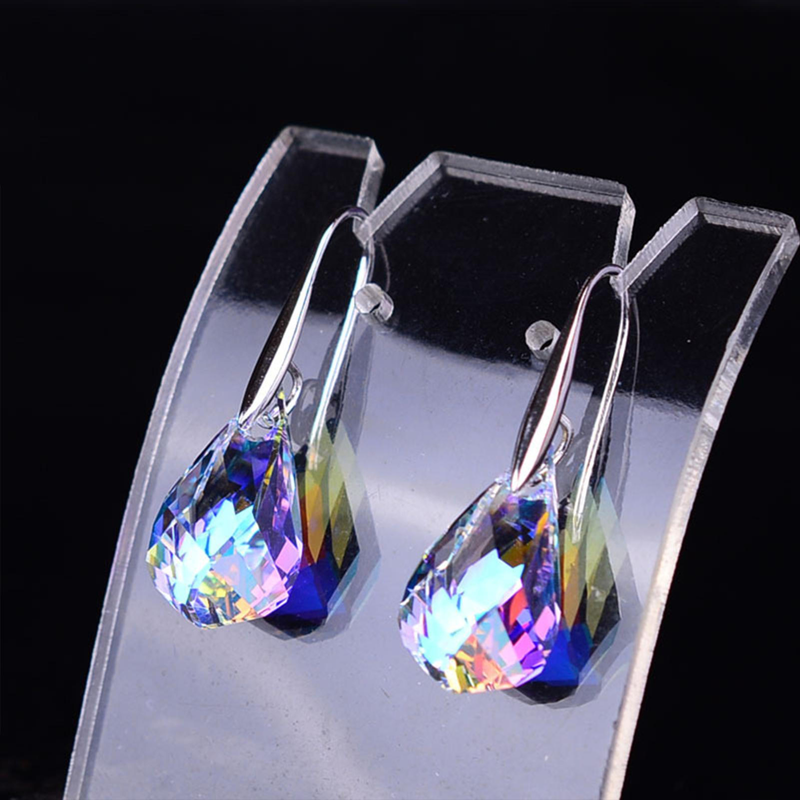 Lymphatic Earrings Sparkly Rhinestone Slimming Weight Loss